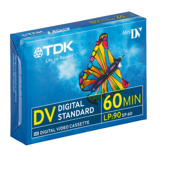 Fita de video 60' MINIDV TDK