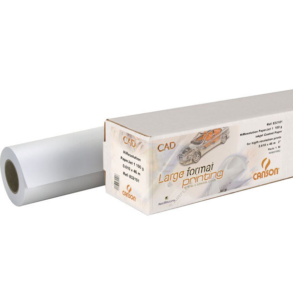 CANSON DRAFT JET COL PAP ROLL 91.4CMX46M