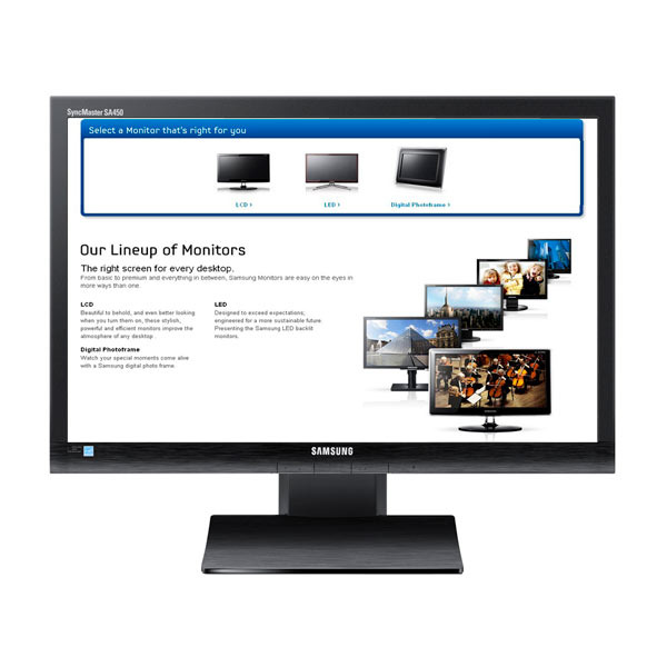 SAMSUNG S22A450B LED MONITOR 22''