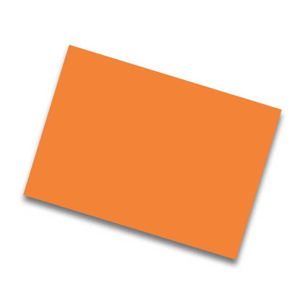 Pack de 50 cartolinas IRIS A3 185g laranja