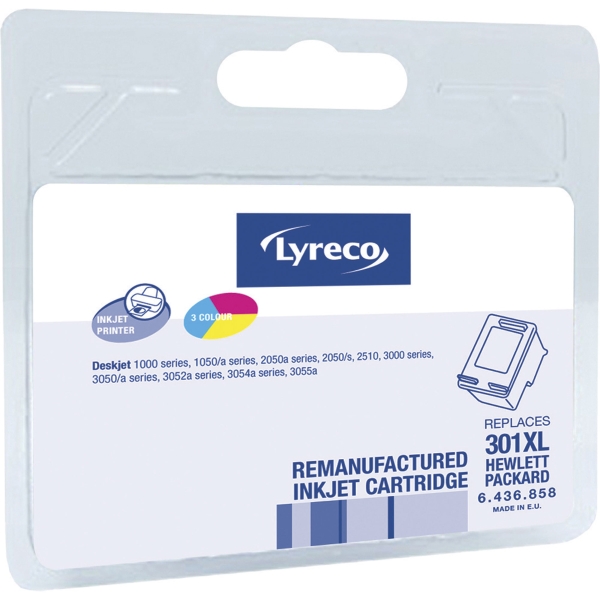 Lyreco Inkjet Cart HP301XL CH564EE Colour