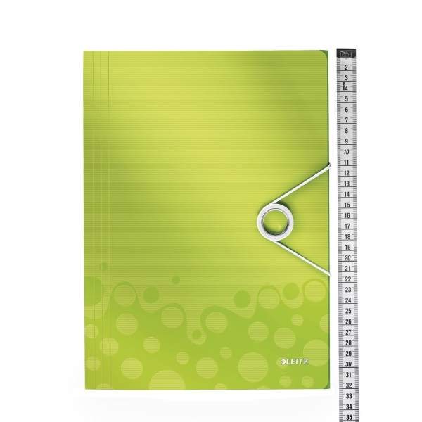 LEITZ  WOW 3 FLAP FOLDER GREEN