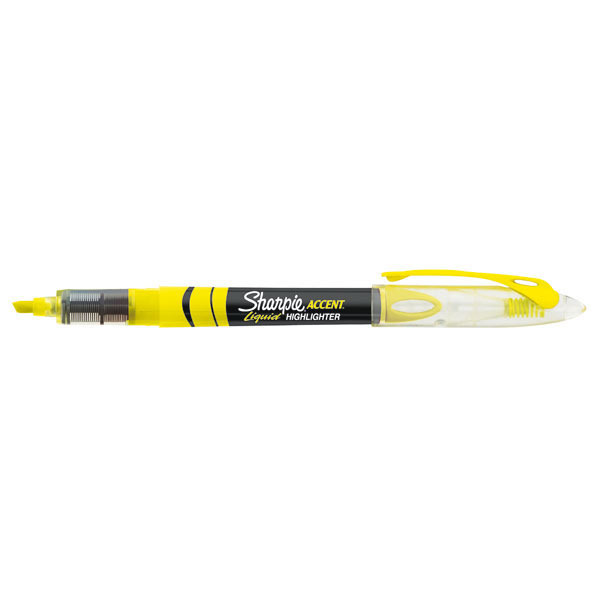 Marcador fluorescente amarelo PAPERMATE LIQUID ACCENT