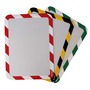 TARIFOLD FRAME MAGNETO ADHESIVE BACK A4 RED AND WHITE  - PACK OF 2